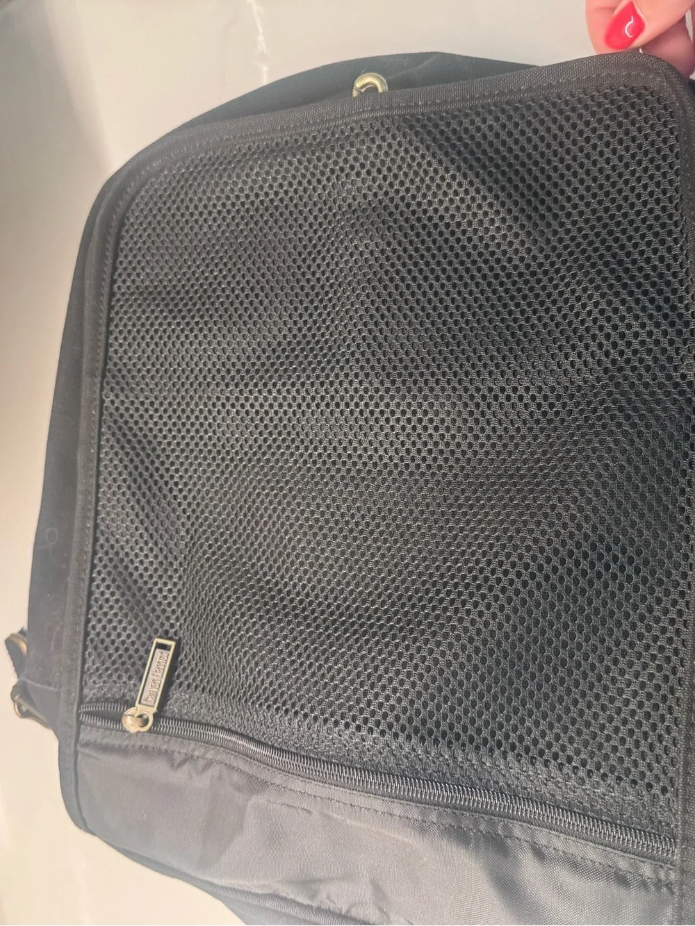 Canvas Classics Black Canvas Messenger Bag Crossbody Travel Bag
